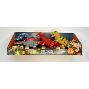 The Wild Dinosaurs Electric Light & Sound 3 Dinosaurs & Tree